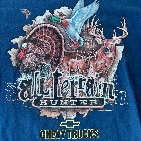 Chevrolet Chevy Mens Trucks Hunter Long Sleeve Graphic - Picture 2 of 12